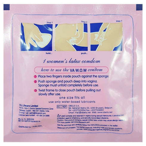 VA W.O.W Female Condoms Box 3